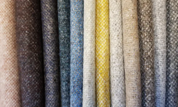 Overflate, stoff og håndtak